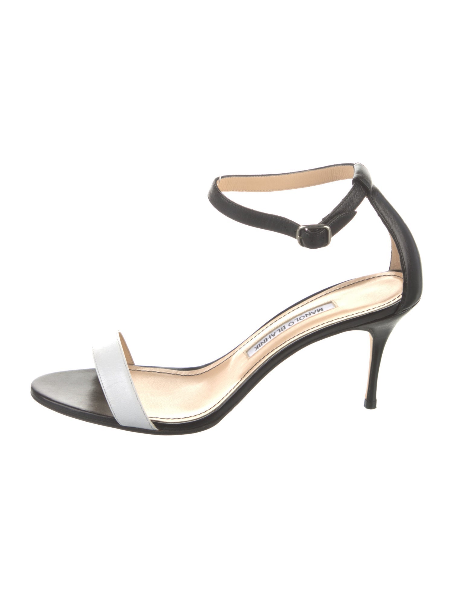 Manolo Blahnik Patent Leather Sandals