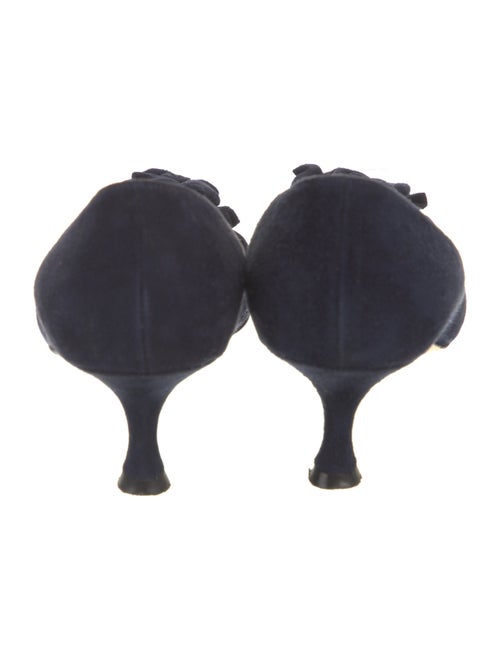 Manolo Blahnik Suede Pumps