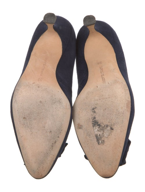 Manolo Blahnik Suede Pumps
