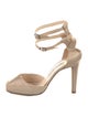 Manolo Blahnik Satin Sandals