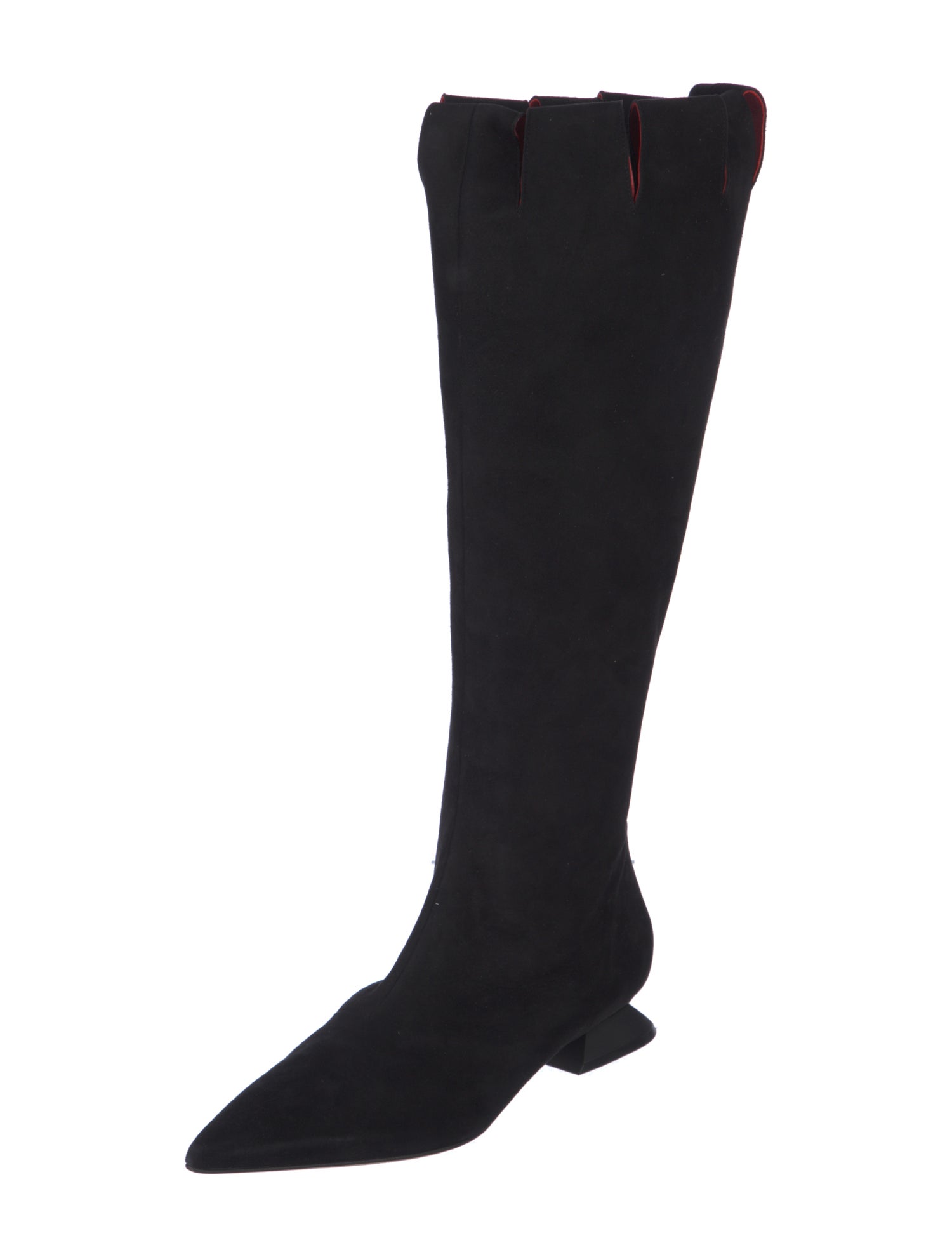 Manolo Blahnik Suede Riding Boots