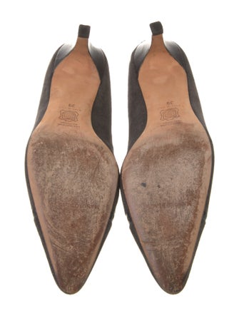 Manolo Blahnik Suede Pumps