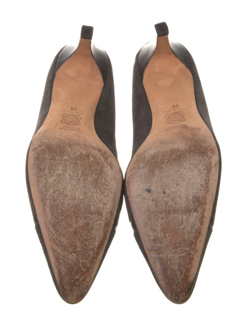 Manolo Blahnik Suede Pumps