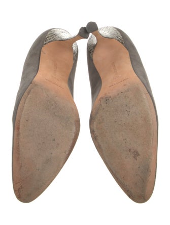 Manolo Blahnik Suede Pumps