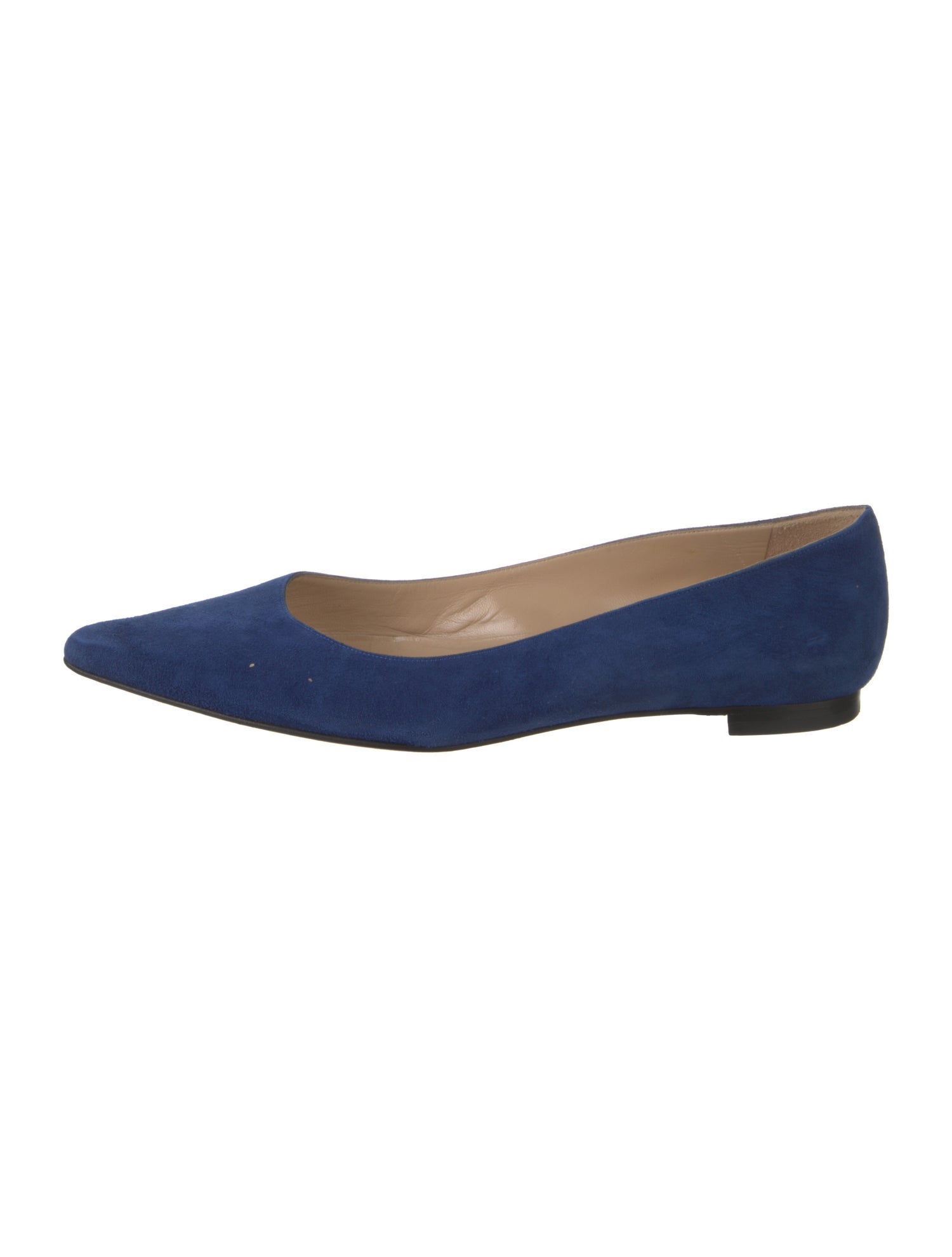 Manolo Blahnik Suede Flats