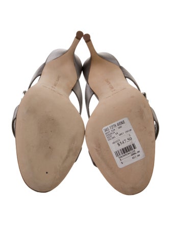 Manolo Blahnik Lurum Satin Slides