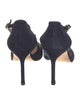 Manolo Blahnik Umice Suede T-Strap Pumps