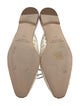 Manolo Blahnik Ballerimu Lace Pattern Mules