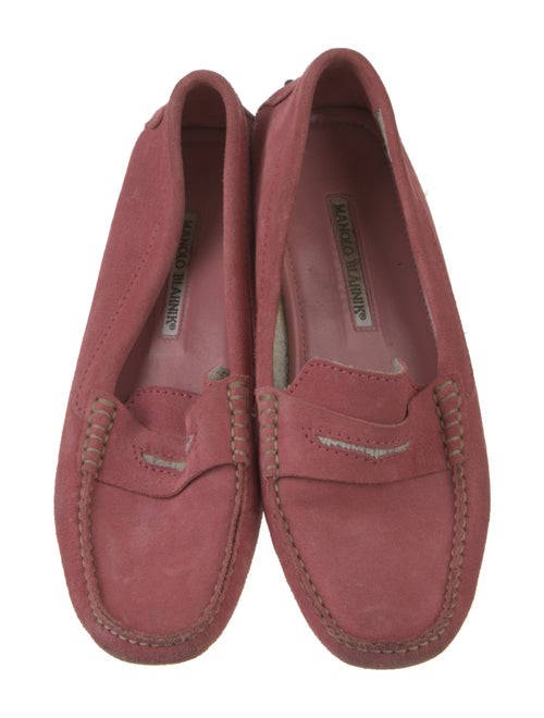 Manolo Blahnik Suede Loafers