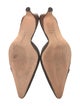 Manolo Blahnik Maysale Canvas Mules