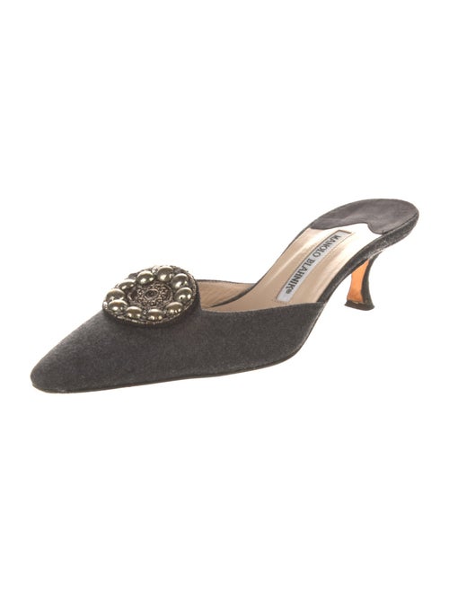 Manolo Blahnik Maysale Mules