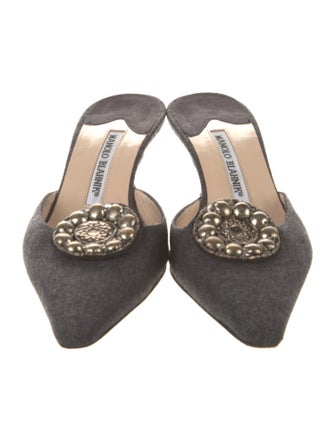 Manolo Blahnik Maysale Mules