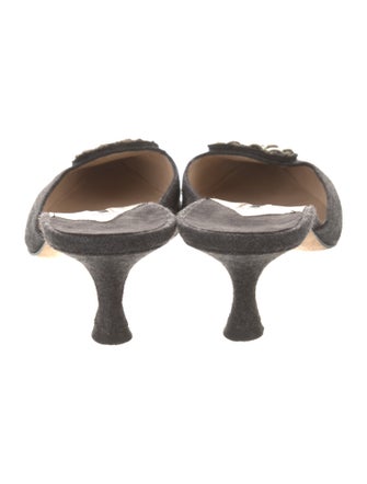 Manolo Blahnik Maysale Mules