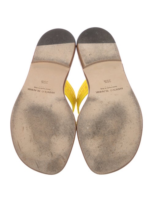 Manolo Blahnik Slides