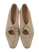 Manolo Blahnik Canvas Ballet Flats