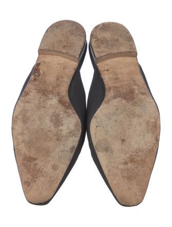 Manolo Blahnik Suede Mules