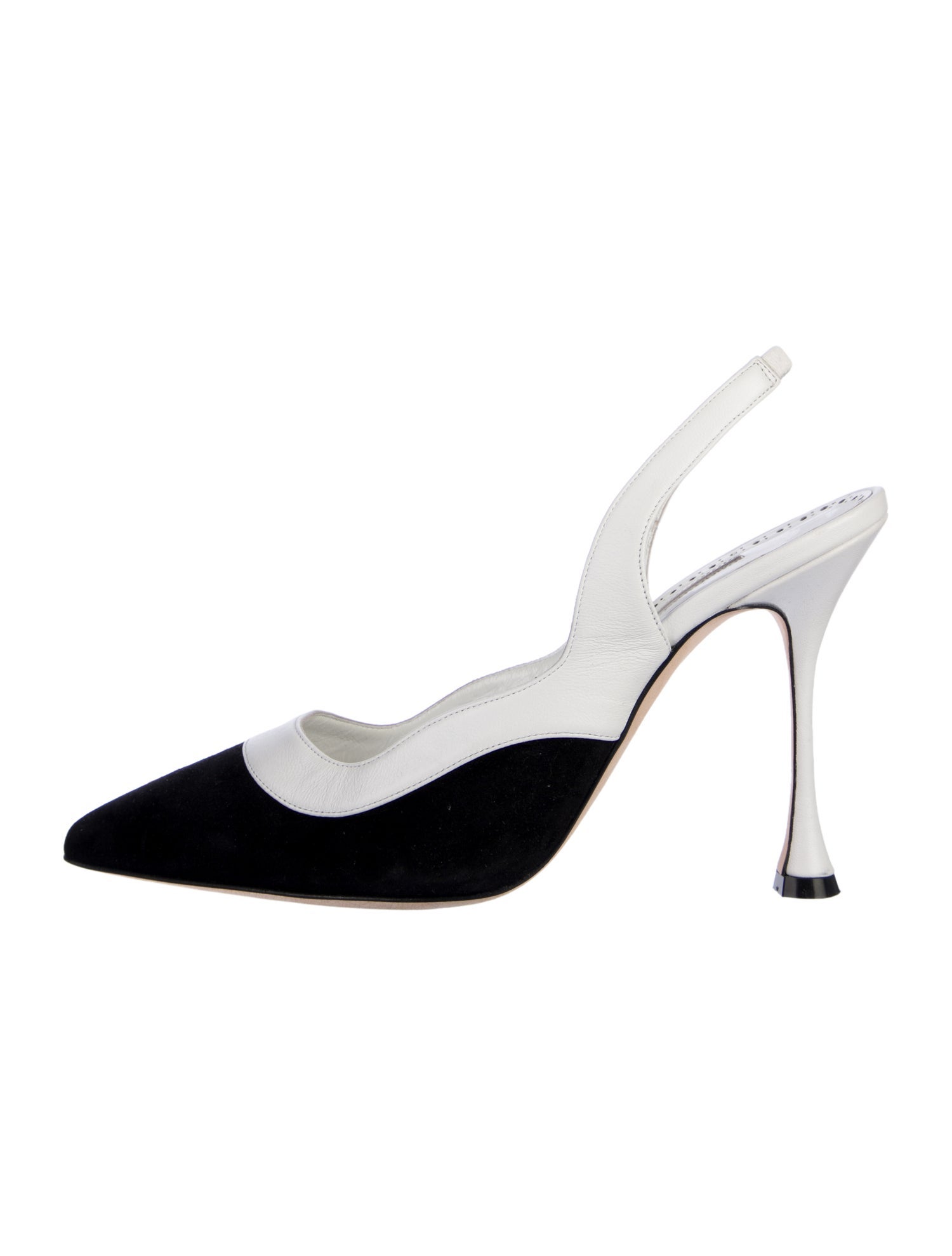 Manolo Blahnik Manolo Blahnik Goga Canvas Slingback Pumps