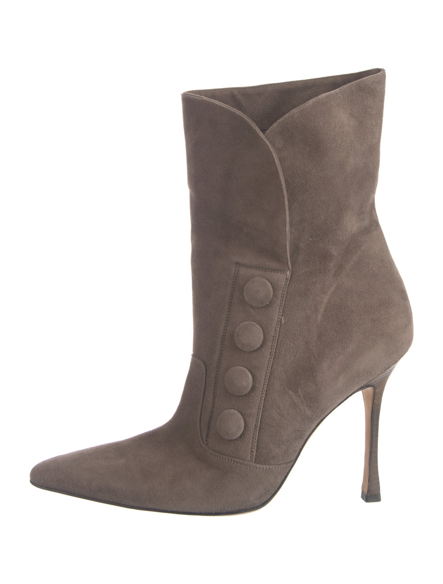 Manolo Blahnik Suede Boots
