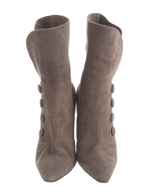 Manolo Blahnik Suede Boots