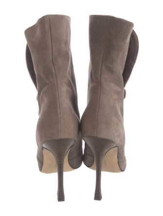 Manolo Blahnik Suede Boots