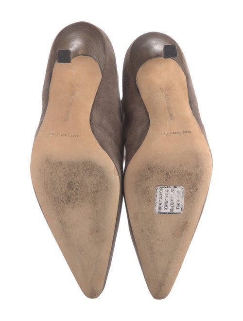 Manolo Blahnik Suede Boots