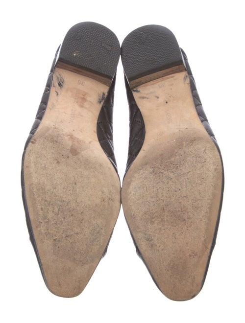 Manolo Blahnik Leather Flats