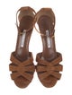 Manolo Blahnik Suede Sandals