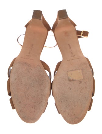Manolo Blahnik Suede Sandals