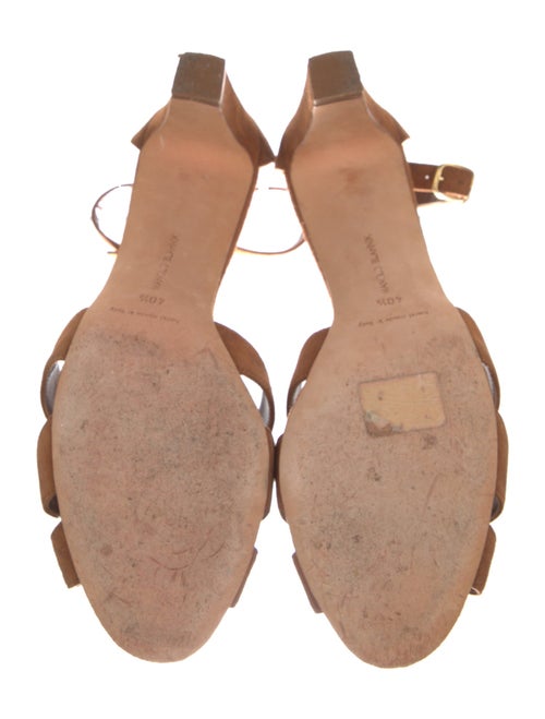 Manolo Blahnik Suede Sandals
