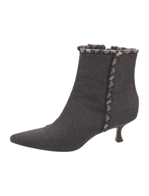 Manolo Blahnik Wool Boots