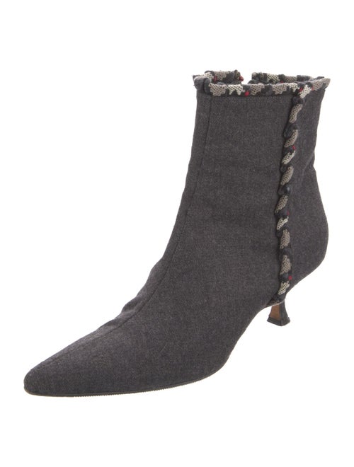 Manolo Blahnik Wool Boots