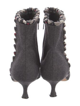 Manolo Blahnik Wool Boots