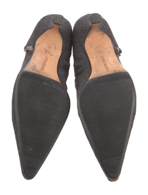 Manolo Blahnik Wool Boots