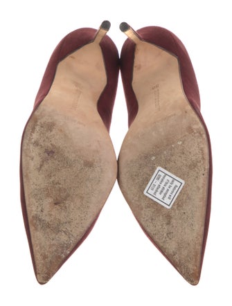 Manolo Blahnik Suede Pumps