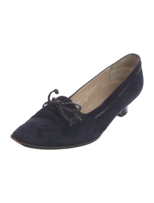Manolo Blahnik Suede Pumps