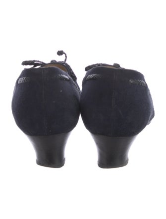 Manolo Blahnik Suede Pumps