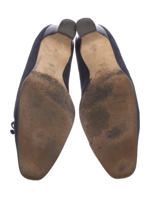 Manolo Blahnik Suede Pumps
