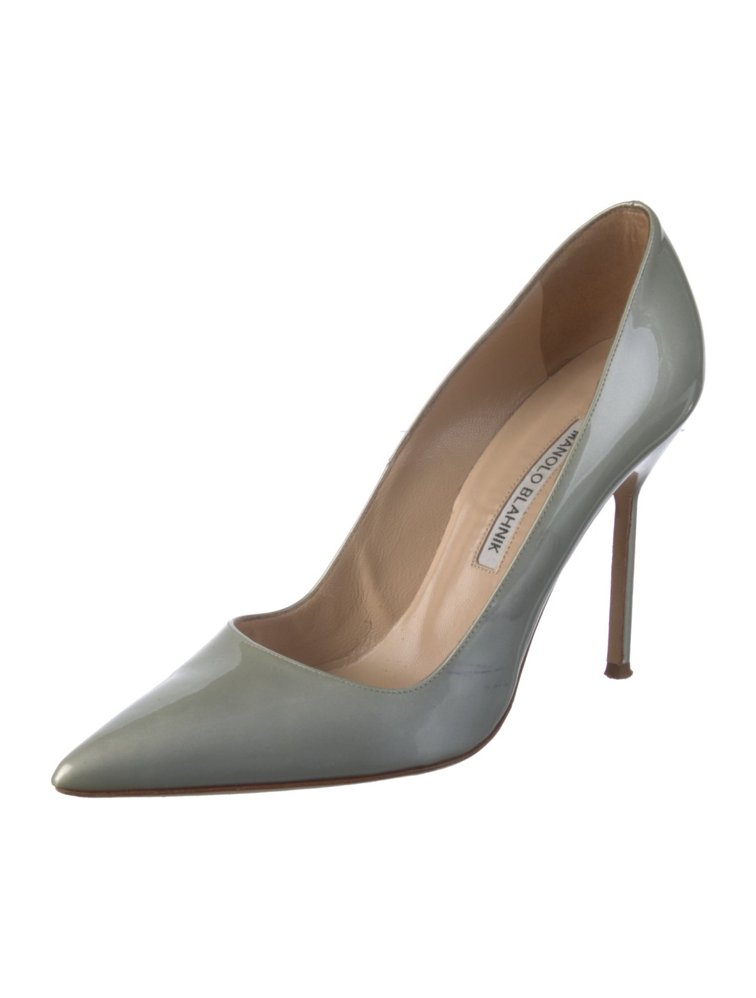 Manolo Blahnik Patent Leather Pumps