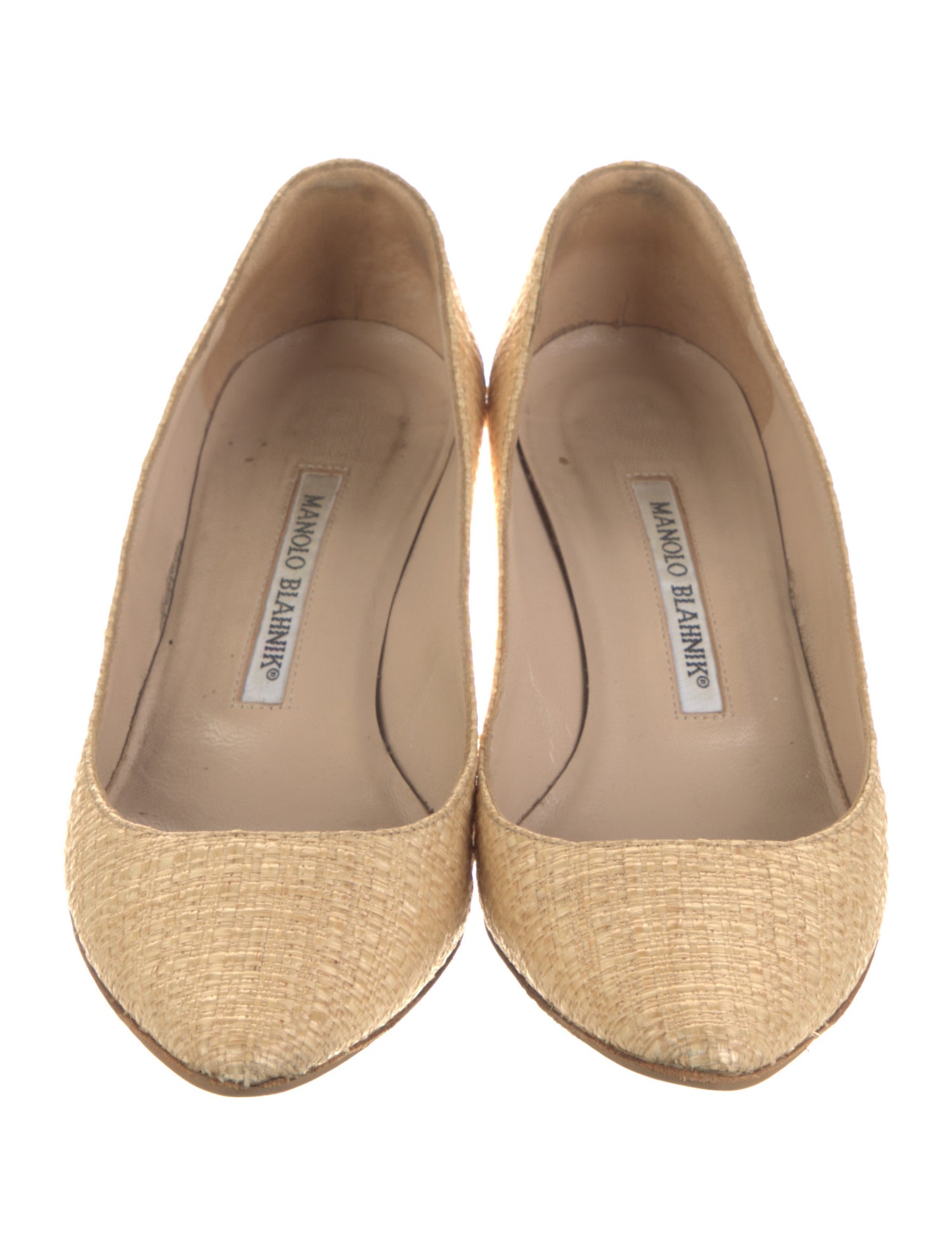 Manolo Blahnik Leather Pumps