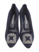 Manolo Blahnik Hangisi Canvas Pumps