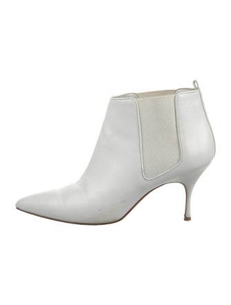 Manolo Blahnik Leather Boots