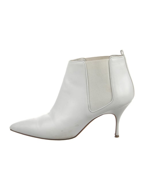 Manolo Blahnik Leather Boots