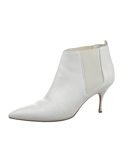 Manolo Blahnik Leather Boots