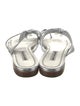 Manolo Blahnik Leather Slides