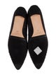 Manolo Blahnik Suede Flats