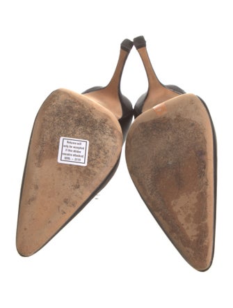 Manolo Blahnik Suede Pumps