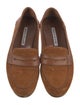 Manolo Blahnik Suede Loafers