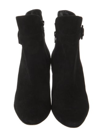 Manolo Blahnik Suede Boots