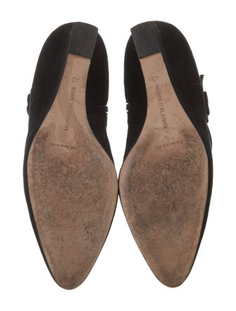Manolo Blahnik Suede Boots