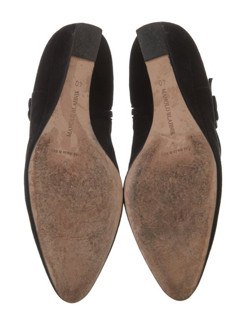 Manolo Blahnik Suede Boots